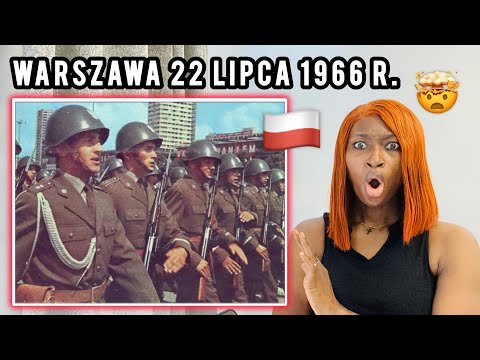 Foreigner Reacts To Defilada Tysiąclecia - Warszawa 22 lipca 1966 r. 