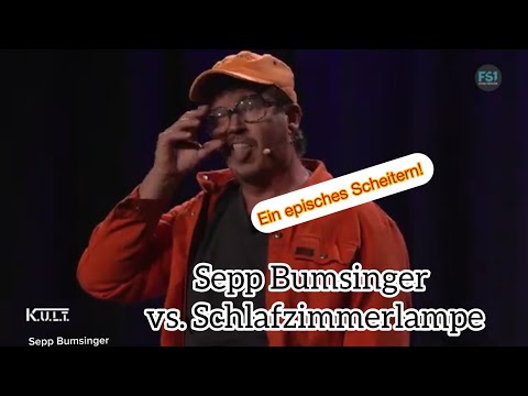 Sepp Bumsinger vs. the bedroom lamp: An epic failure! 🤦‍♂️💡