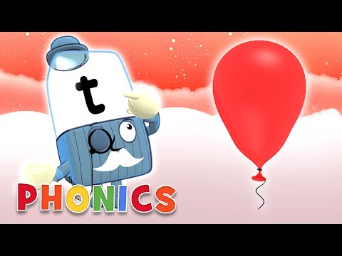 Phonics - Learn to Read | The Balloon Trap!| 字母塊 (Phonics - Learn to Read | The Balloon Trap! | Alphablocks)
