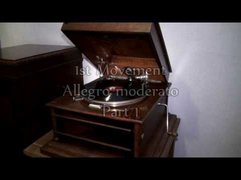 Columbia Grafonola Gramophone - Bruch Concerto No.1