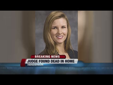 Henderson judge found dead in home
