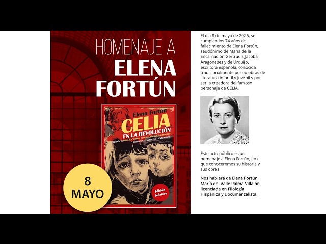 Vídeo relacionado con El cuaderno de Celia (Biblioteca Elena Fortún nº 8)