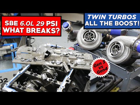 BIG BANG 6.0L LS (GEN 3&4)-SBE-TWIN TURBO-29 PSI! MAX BOOST!
