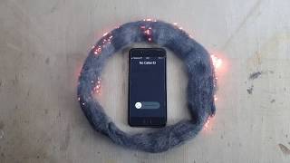 Mobile Phone vs Steel Wool I How Your iPhone Will Damage Your Brain