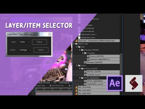 After Effects Scripting Tutorial Layeritem Selector