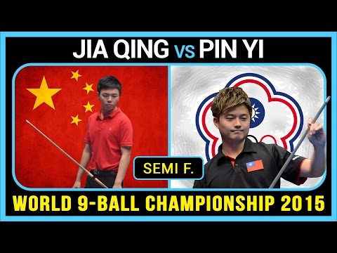 Ko PIN-YI vs Wu JIA QING | SemiFinal - 2015 World 9-ball Pool Championship (720p HD)