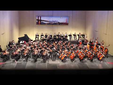 CASMEC 2019 California All-State High School Symphony Orchestra - Die Fledermaus Overture - Strauss