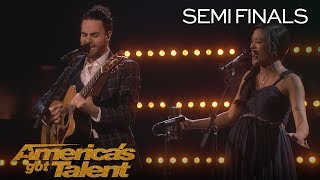 Us The Duo: Adorable Couple Performs Original Song, "Broke" - America's Got Talent 2018