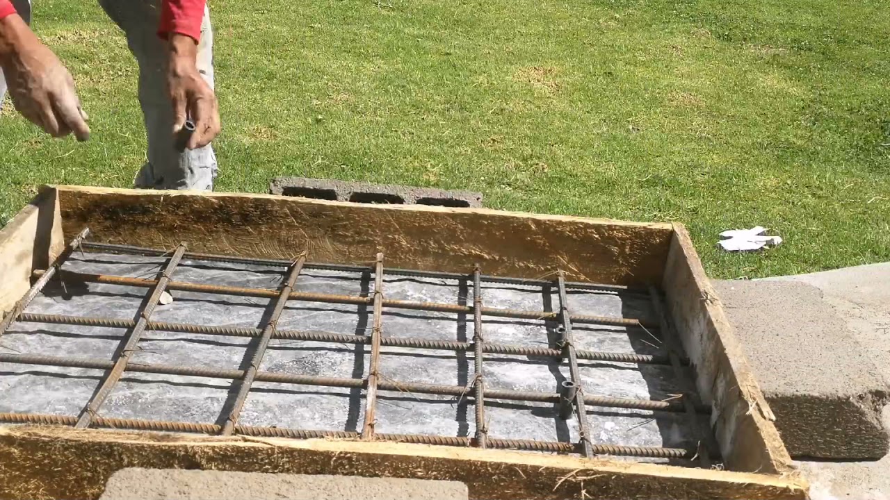 Watch Como hacer una tapa, para caja de revisión. Now Como hacer una tapa, para caja de revisión.