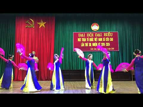 MÚA QUẠT ĐẸP - CHUẨN CHẤT LƯỢNG - DÂNG ĐẢNG TA CÂU QUAN HỌ - HƯNG YÊN - Biên đạo Nguyễn Thị Hiên ST