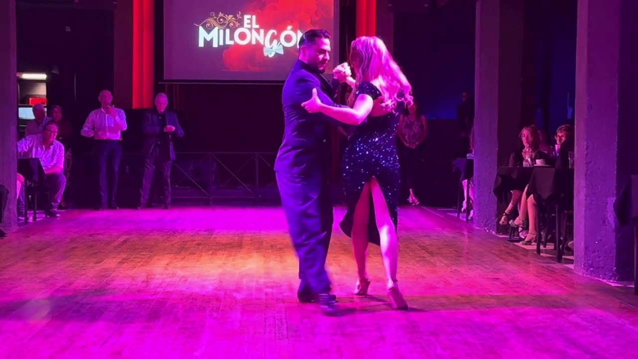 Alex Moncada & Martina Waldman. Tango: tus palabras y la noche. Buenos Aires. January 6, 2025