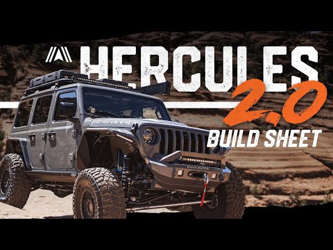 Hercules Build Sheet //^\\ The Most Extreme Overlanding Jeep that you can Win by Forged4x4!