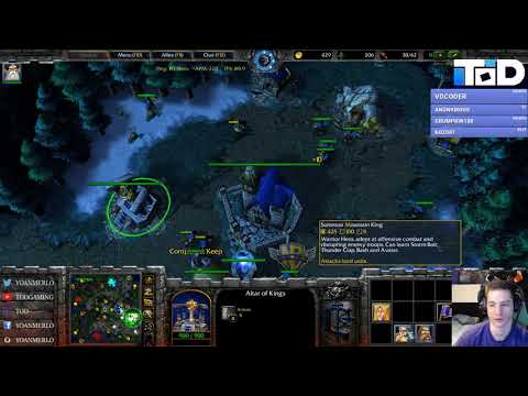 Warcraft III 2v2 #40 - ToD & Lucifer vs Undead & NightElf