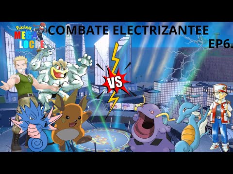 POKEMON ROJO MEGALOCKE EP6.COMBATE VS EL 3er LÍDERRR⚡⚡