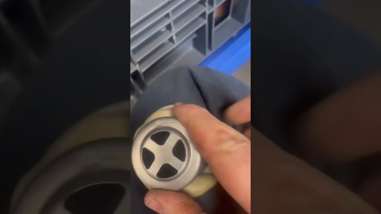 How to replace basket strainer on hand wash sink! #plumbing #plumbingvideos #shorts #repair