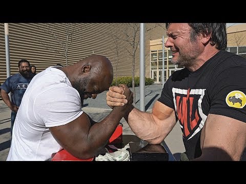 Can You Beat Devon Larratt at ARM WRESTLING ?