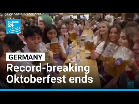 7.4 million visitors, 6.7 million litres of beer: Oktoberfest comes to an end