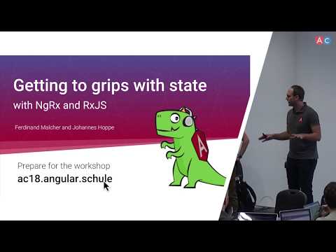 Getting to grips with state: NgRx and RxJS | Ferdinand Malcher & Johannes Hoppe | AngularConnect 18