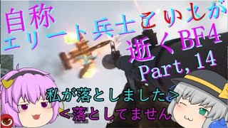 【ゆっくり実況】自称エリート兵士アリスが逝くBF4 ~攻撃型突撃兵~　part14
