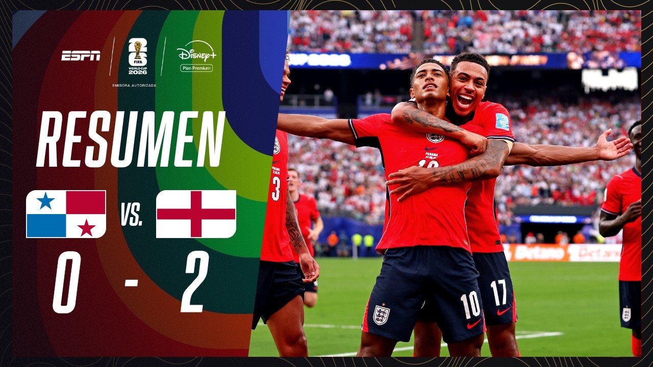 BELLINGHAM Y KANE LE DIERON EL LIDERATO A INGLATERRA | Panamá 0-2 Inglaterra | RESUMEN | M68