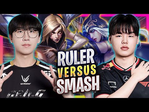 T1 SMASH vs GEN RULER! - T1 Smash Plays Ashe ADC vs GEN Ruler Kai'sa! | Season 2025