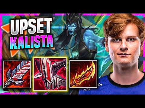 UPSET DESTROYING WITH KALISTA! - FNC Upset Plays Kalista ADC vs Jhin! | Challenger TV