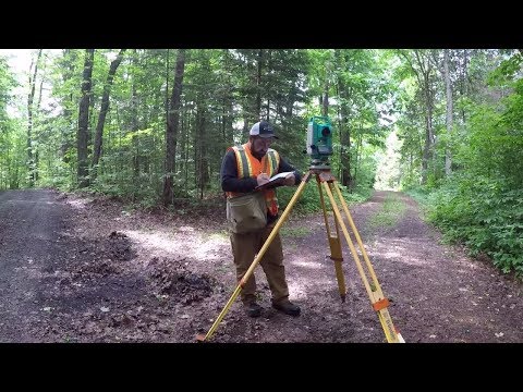 #174 Blazing New Trails! Part 1. Surveying the property lines and boundaries. trail building.