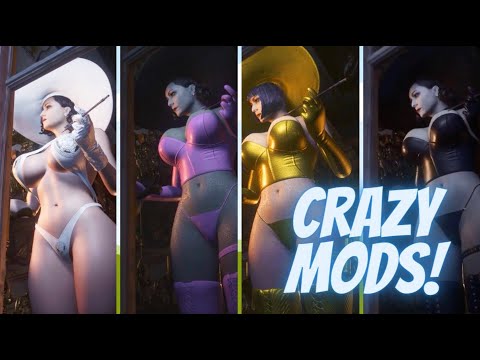 5 Resident Evil 8 Village Lady Dimitrescu Costume Mods - Wowzers