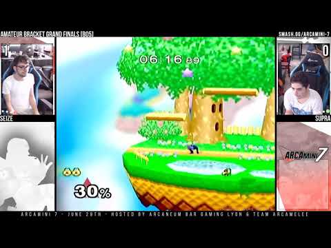Arcamini 7 - Amateur Bracket GF - Seize (Sheik, Fox) VS Supra (Falco)