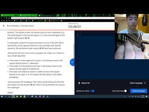 Google Kickstart Round B 2020