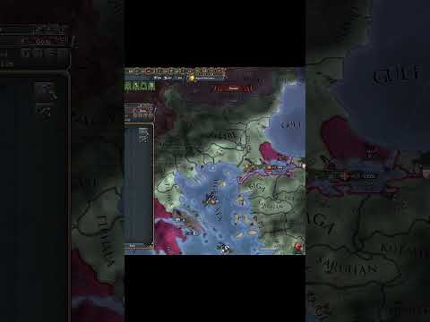 Bizans ile Osmanlı'yı Oyun Başında Dövebilirsiniz. #eu4  #shorts