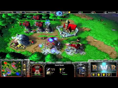 Lucifer(UD) vs Yumiko(HU) - WarCraft 3 gameplay - RN715