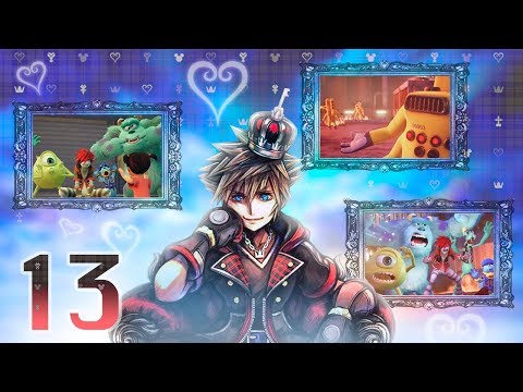 KINGDOM HEARTS 3 — Part 13 — Monstropolis [2/3] - Firefight