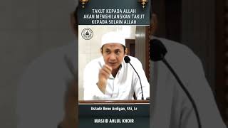 Download lagu Takut kepada Allah akan menghilangkan takut kepada selain Allah | Ust Reno Ardiyan #masjidahlulkhoir mp3 Download lagu Takut kepada Allah akan menghilangkan takut kepada selain Allah | Ust Reno Ardiyan #masjidahlulkhoir mp3