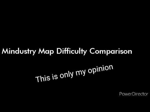 Mindustry Map Difficulty Comparison