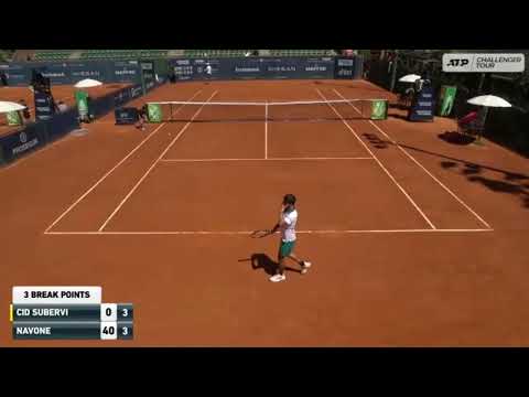 Roberto Cid Subervi (DOM) vs Mariano Navone (ARG)  Montevideo challenger (Uruguay)  Q1