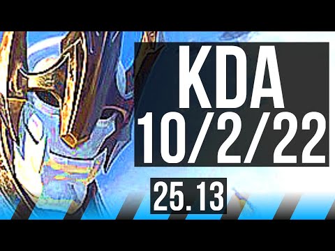GALIO vs CASSIOPEIA (MID) | Rank 3, 10/2/22, 38k DMG, Dominating | NA Challenger | 25.13