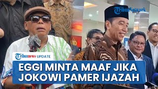Muncul Perdana, Eggi Sudjana Pakai Kursi Roda Siap Minta Maaf ke Jokowi jika Mau Tunjukkan Ijazah