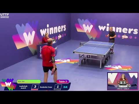 Winners League  10.09.21 Zaporozhets Roman - Lushchyk Andrii  13:30