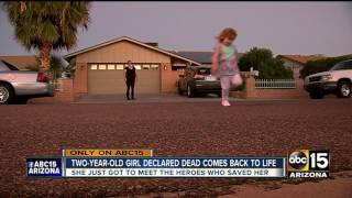 2-year-old declared dead in drowning comes back to life