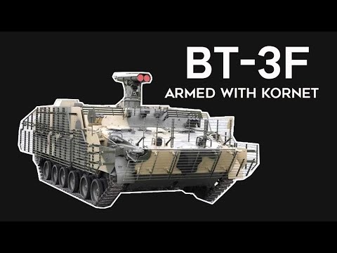 Kornet Tank Hunter Armed On The BT-3F Battlefield Taxi