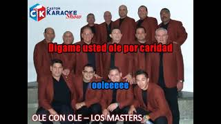 Download lagu karaoke ole con ole los masters (con coros) mp3 Download lagu karaoke ole con ole los masters (con coros) mp3