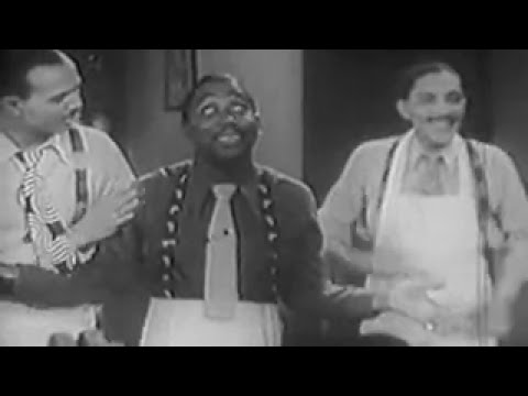 Deek Watson & The Brown Dots  - Long Legged Lizzie (Movie Video Clip) 1947