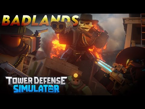 Tower Defense Simulator: 🌵 BADLANDS Trailer! 🌵
