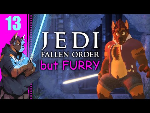 Let's Play Star Wars Jedi: Fallen Order... but FURRY Part 13 - Cryyypy Kashyyyk Tentacyyyls