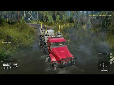 SnowRunner - Georesearch - Starting Point - gameplay