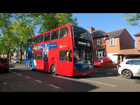 *VERY RARE ON THE 51* East Gateshead Orbit 51 - Go North East 6967 - LX06 FKN