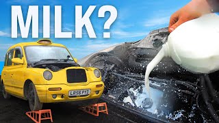 We Replaced Our Engine Oil With Milk by Car Throttle
