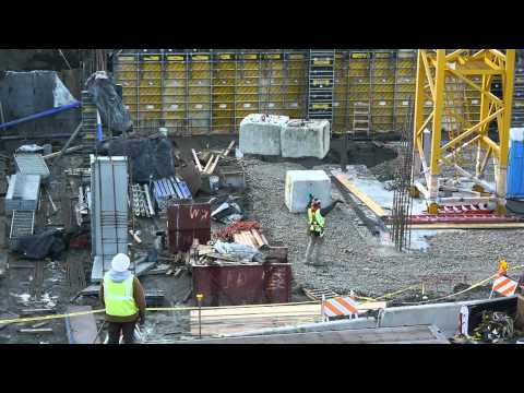 From the video vault: erecting a tower crane