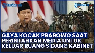 Gaya Kocak Prabowo saat 'Usir' Media untuk Tinggalkan Ruang Sidang: Silakan Nikmati Hidangan